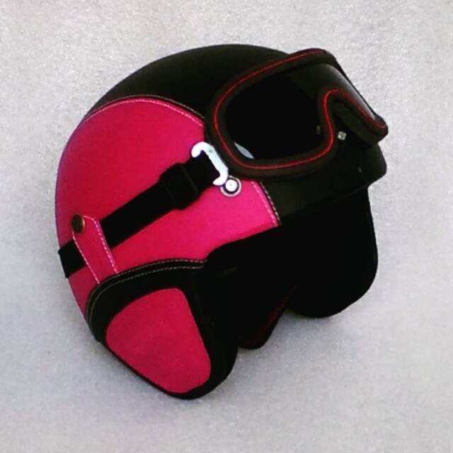 HM-1977 Helm Pororo Dewasa (Hitam Fanta) Murah