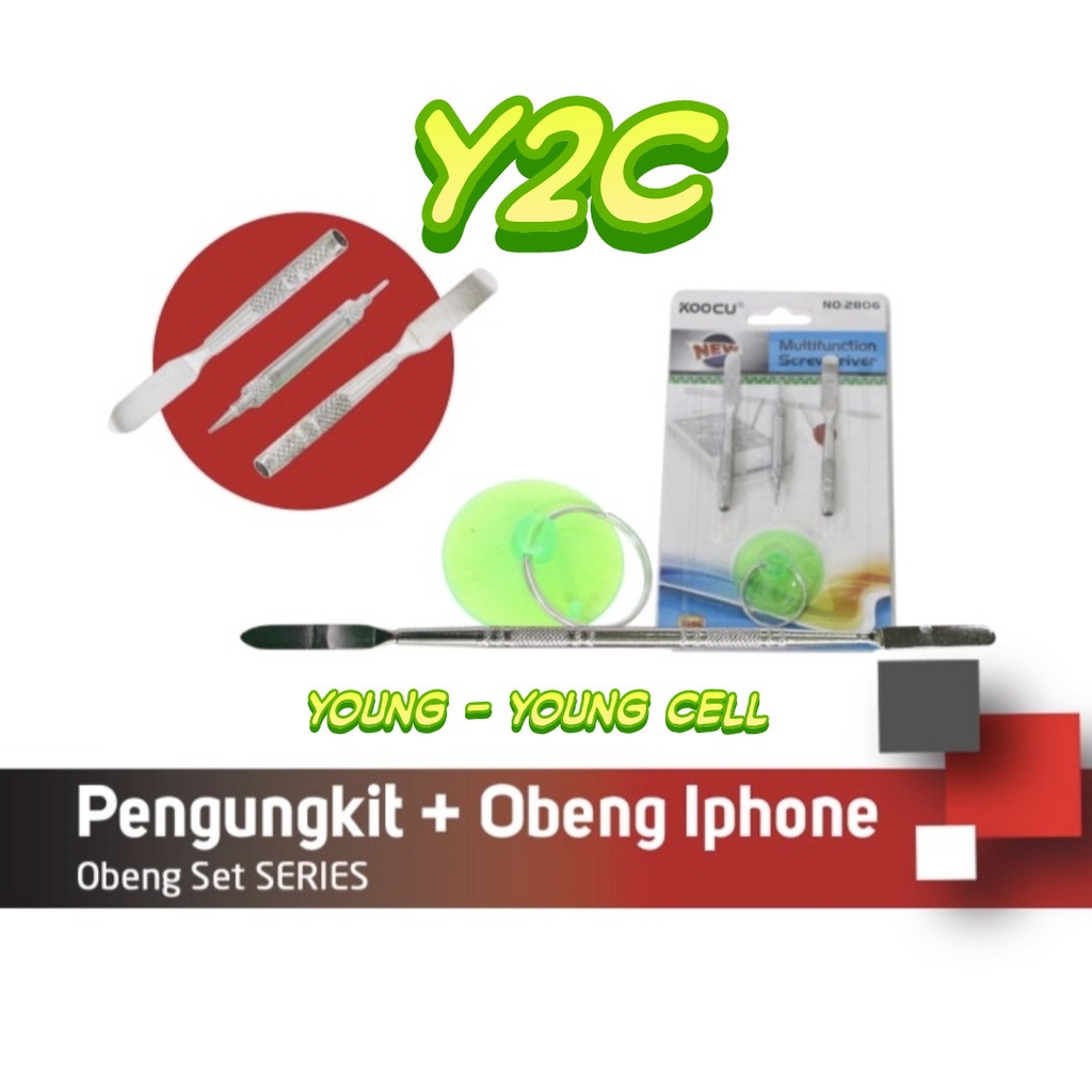 OPENING TOOLS + OBENG 2 MATA +1,5 DAN *0.8 CELLKIT 2806 / ALAT SERVIS SERVICE HP LENGKAP