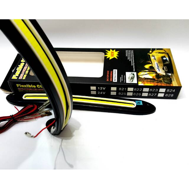 Lampu Led Drl Plasma Flexible Bemper Mobil