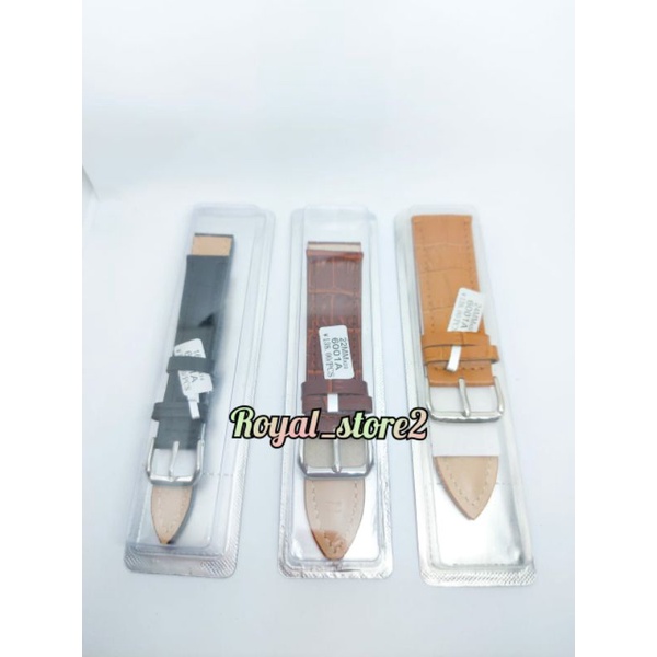 Strap Tali Jam Tangan Universal Time King, Tali Jam Tangan Kulit Time King