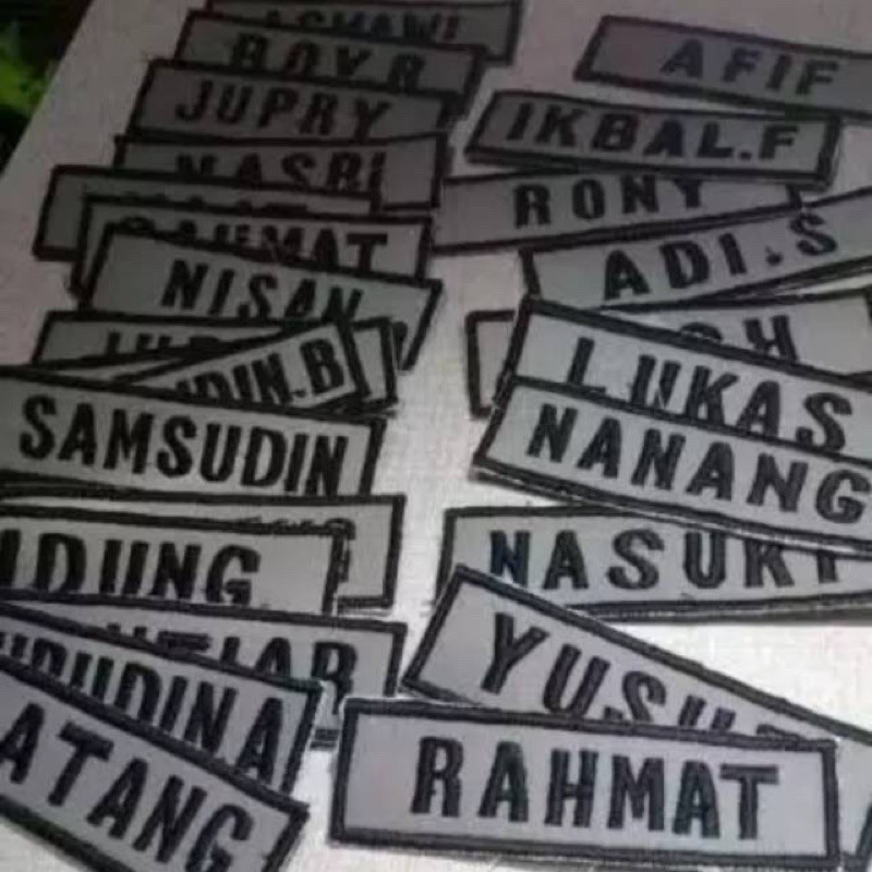 Nama bordir perekat