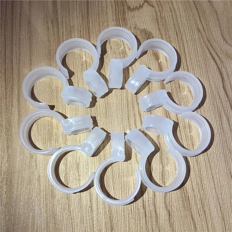 10Pcs Windproof Hook for Clothes Hanger Rod / Laundry Clothes Hanger Buckle Hook Clip /  Clothes Hanging Buckle