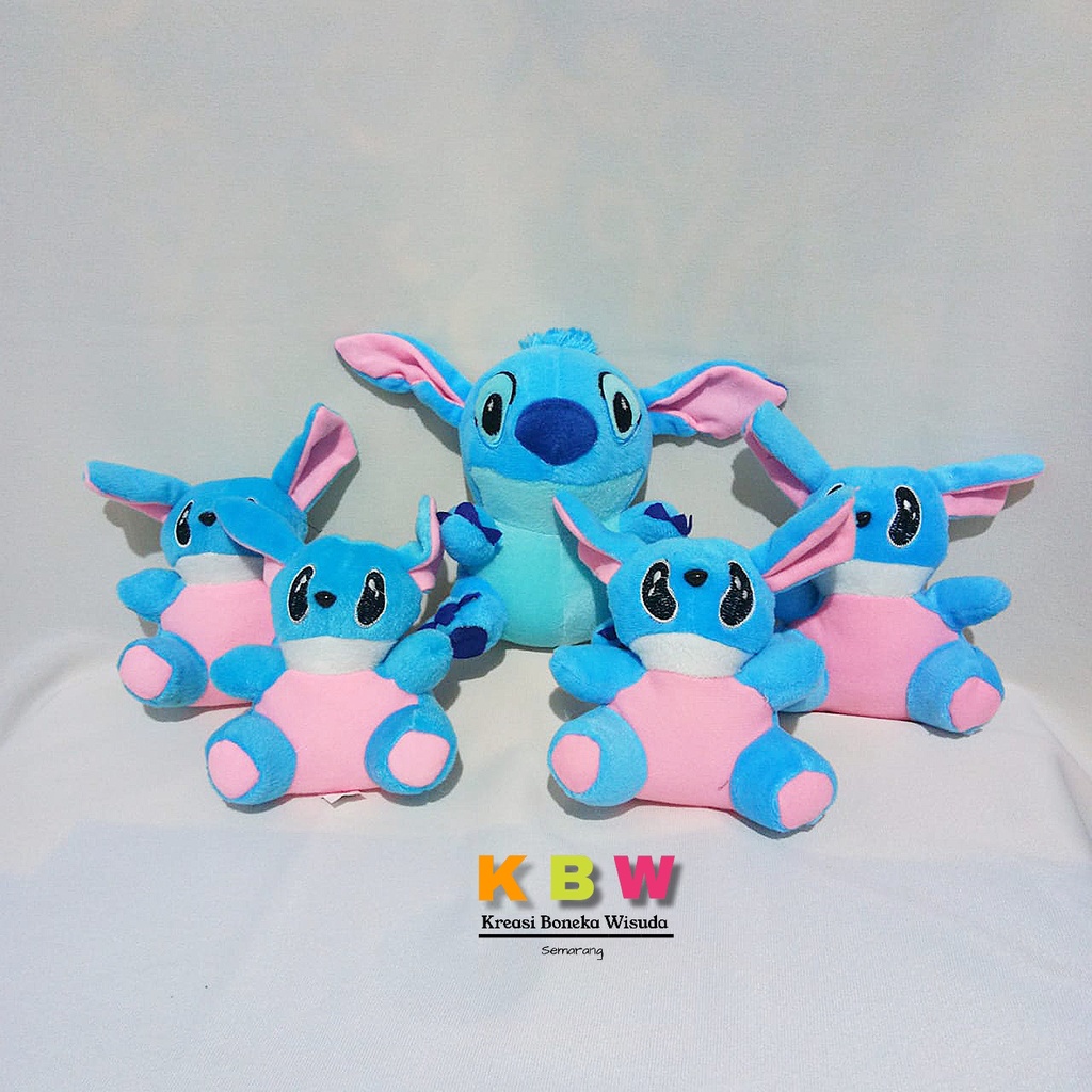 Boneka Stitch Beranak isi 5 boneka familly b karakter boneka karakter kartun lucu karakter kartun lucu untuk mainan anak