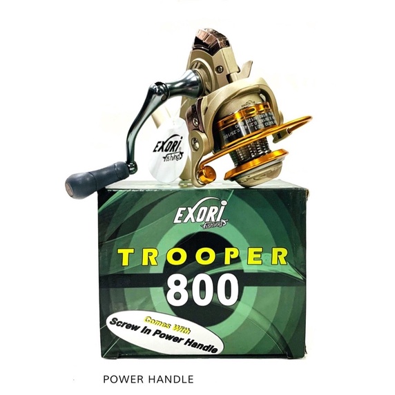 Reel | Spinning EXORI TROOPER 800 | Power Handle | 5+1BB