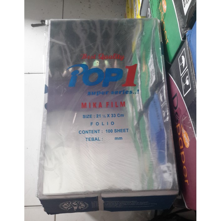 

Mika Cover ukuran F4 - 100 lembar