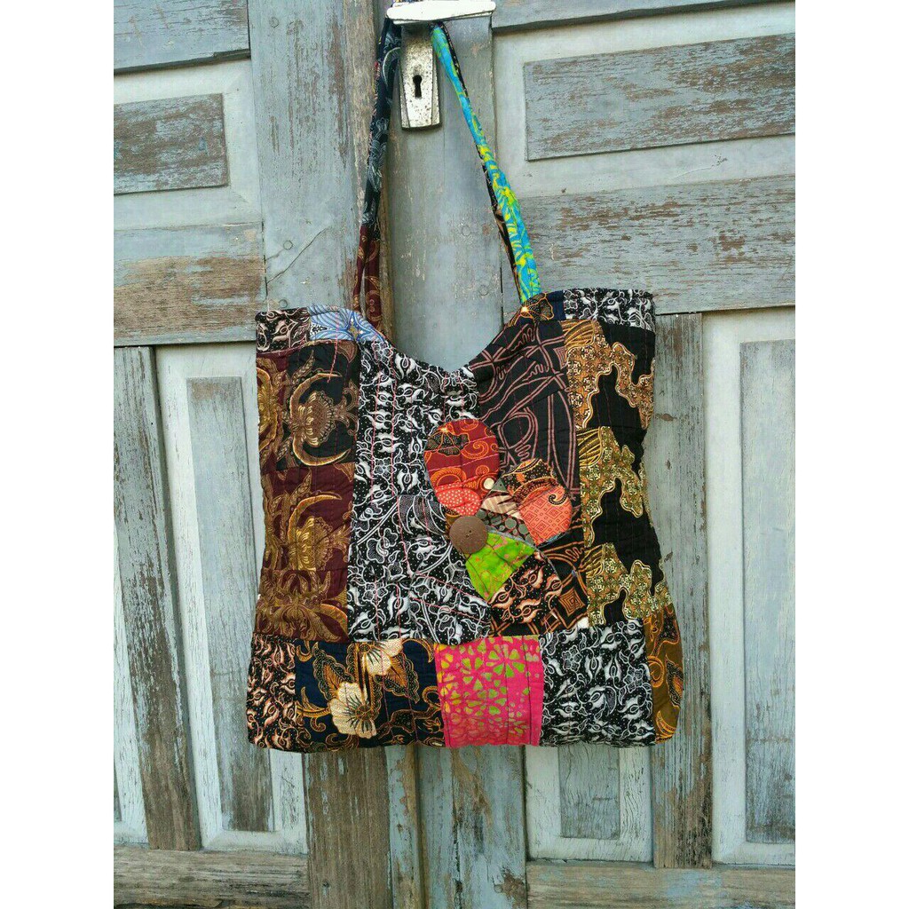 TAS LOVE-BATIK MURAH-BATIK WANITA-KAIN PERCA-DARI KAIN PERCA-KAIN PERCA MURAH