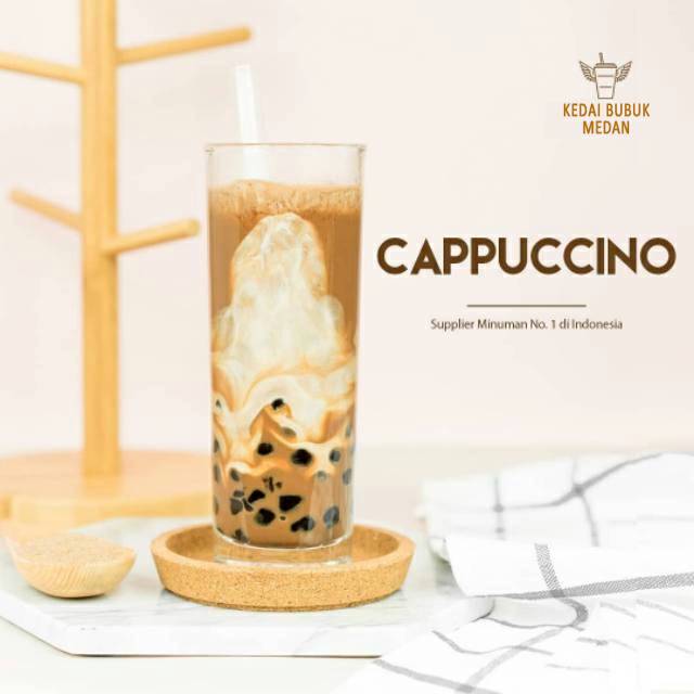 

Bubuk Minuman Bubble Drink rasa Cappucino ORIGINAL Javaland 1kg