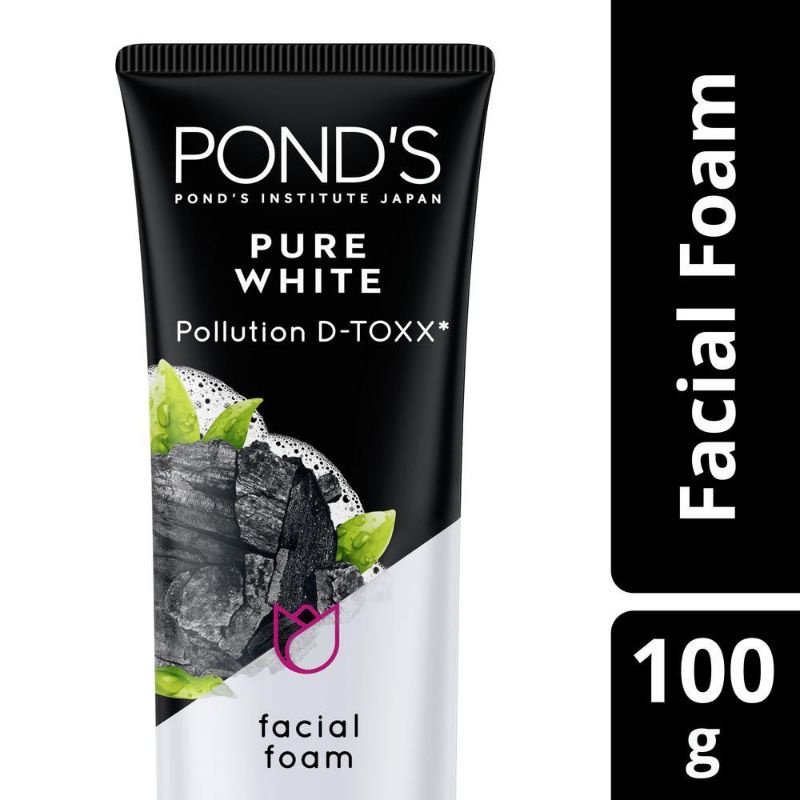 PONDS PURE BRIGHT DEEP CLEANSING FACIAL FOAM 100 G - ED 12/2025