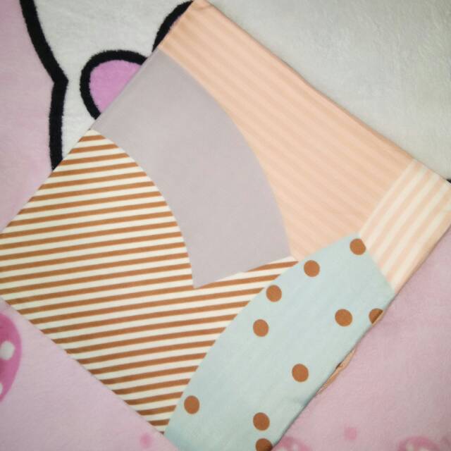 Jilbab/hijab segiempat saten