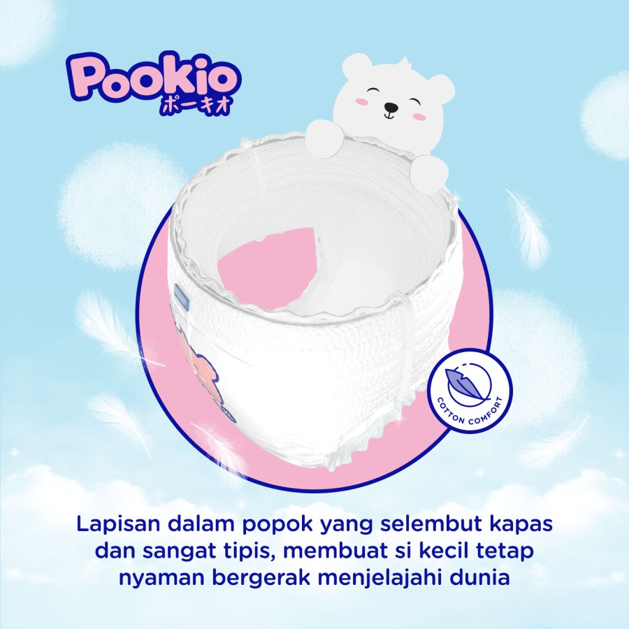 POOKIO Pants L 28 Pcs Popok Anak Diaper Celana L28