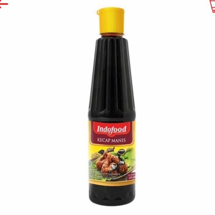 

makanan indofood kecap manis botol 275ml