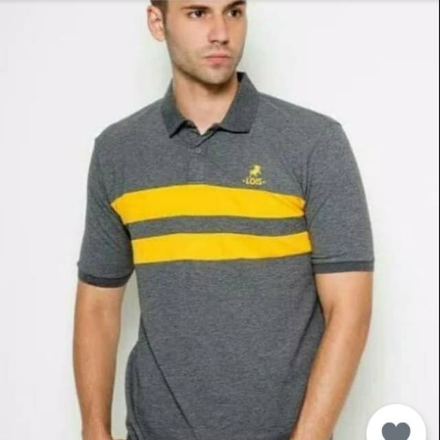 Polo shirt / kaos keran Lois premium