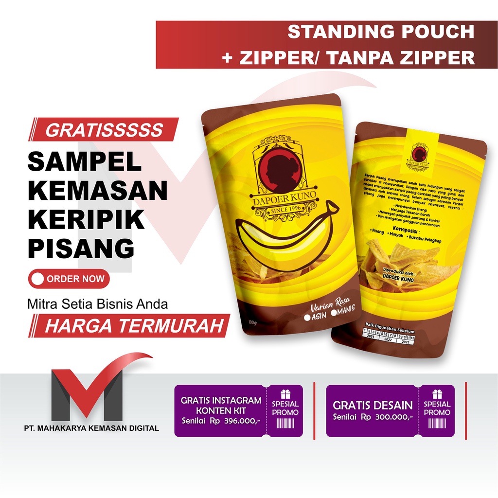 

CETAK KEMASAN KERIPIK PISANG (SAMPEL)