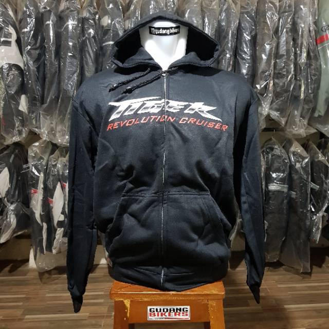 Jaket sweater hoodie honda tiger revolution motor bikers revo tirev not tilam tilas htci tab html