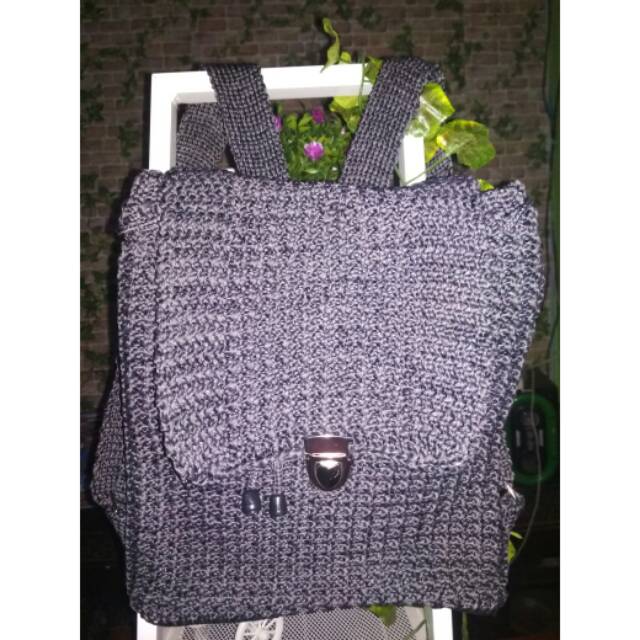 Tas Rajut Bandung Ransel