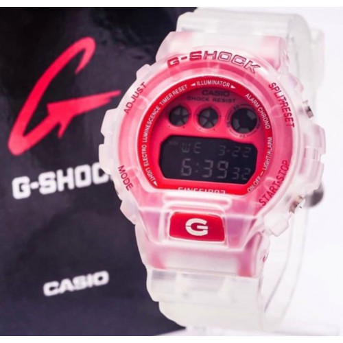 JAM TANGAN PRIA G-SHOCK DW 6900 TRANSPARAN ,JAM TANGAN WANITA,JAM TANGAN SPORT,FASHION TRANSPARA