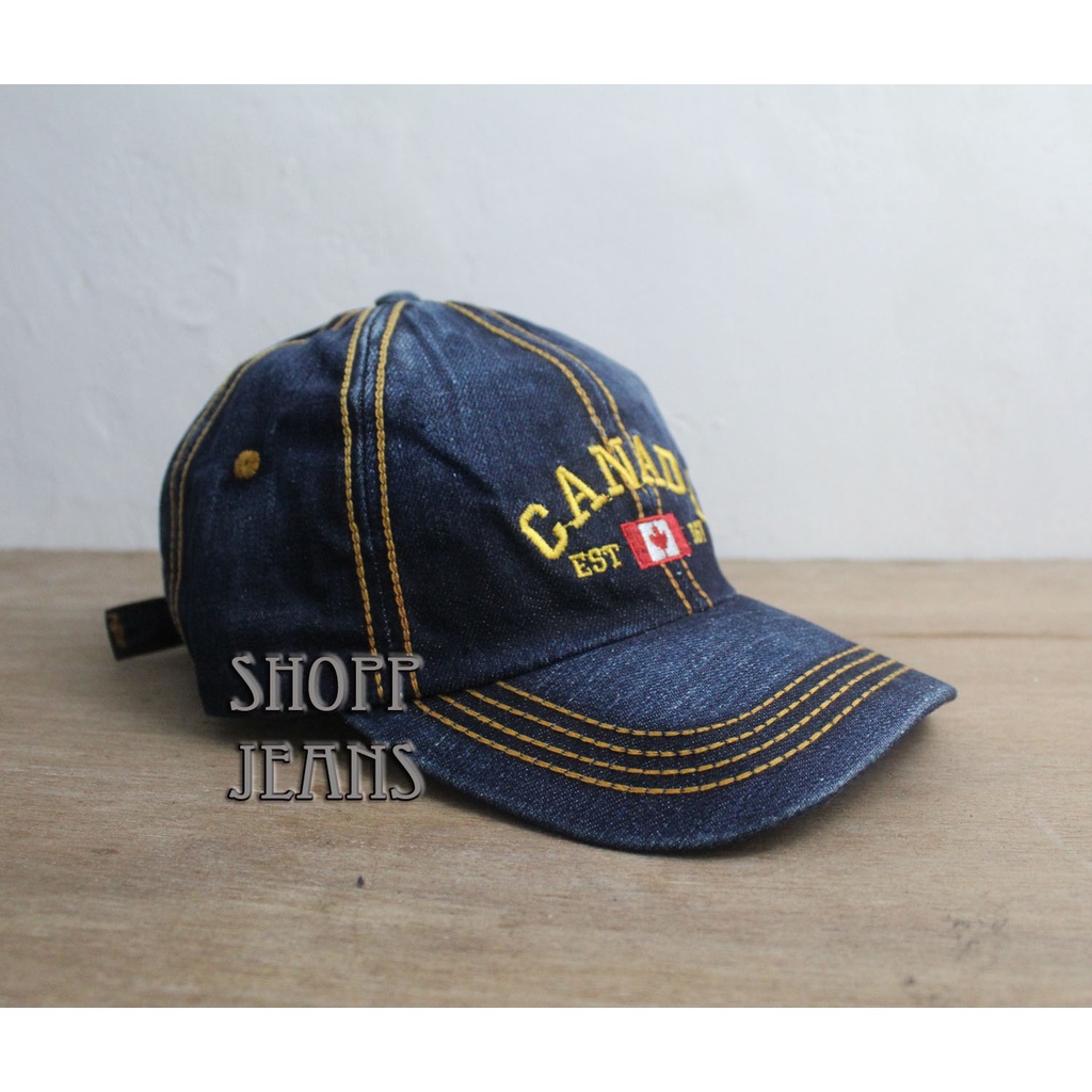 TOPI PRIA BAHAN JEANS/TOPI BASEBALL JEANS/TOPI PRIA OIGINAL TERBARU