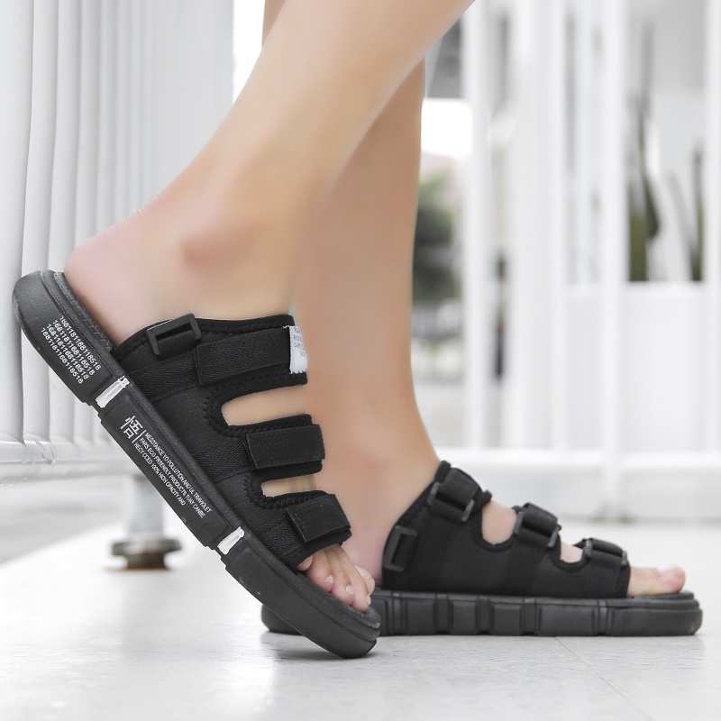 [100% Ori  &amp; COD]Sendal Pria - Tali Tumit Bisa Dilepas - Sandal Pria Sandal Gunung Pria Sendal Pria Casual Sendal Pria kekinian Sendal Gunung Sendal Gunung Pria Casual Sendal Furry Pria Sandal gunung import Sendal laki laki dewasa Size39~46