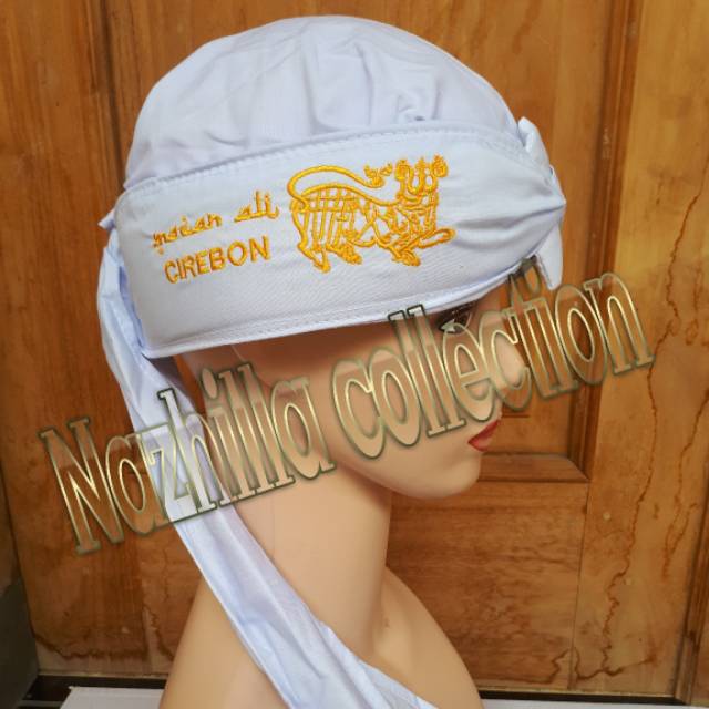 Topi blangkon Cirebon / Iket macan Ali cirebon