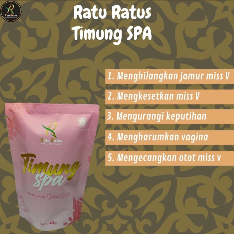 Timung Spa Ratu ratus (bisa bayar di tempat)