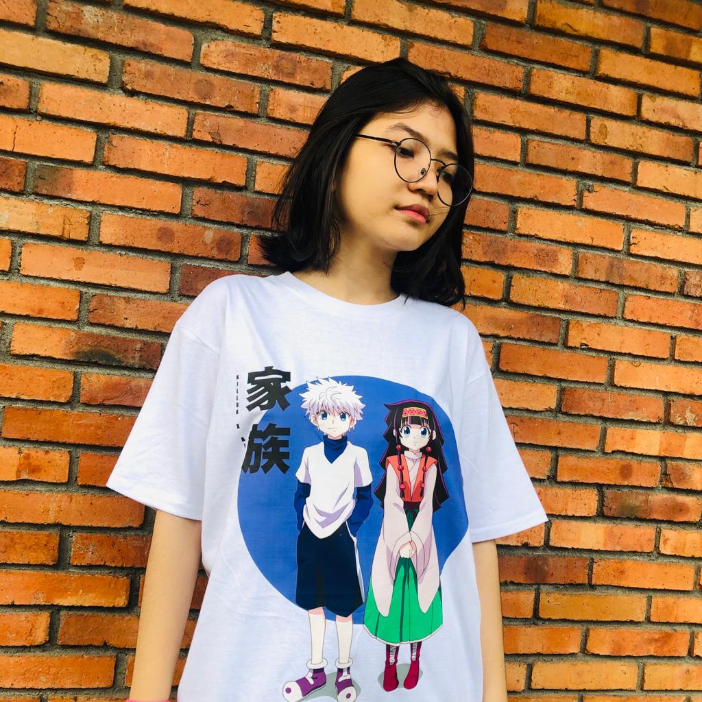 Tshirt Killua x Alluka Anime Manga Hunter X Hunter Premium Unisex