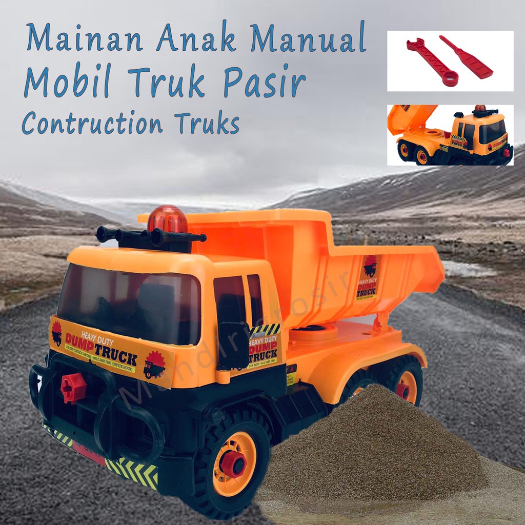 Mobil truk pasir *Mainan Anak * Contruction Trucks * BP 8047