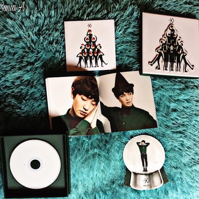 Album EXO Miracle In Desember + Snow Globe Chanyeol