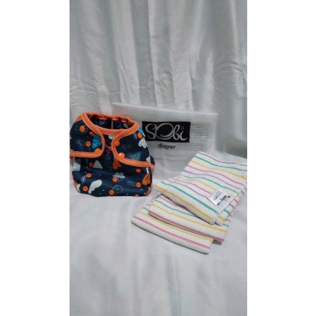 Clodi Sobi Overnight (COVERnya saja) + alas ompol Baby Oz