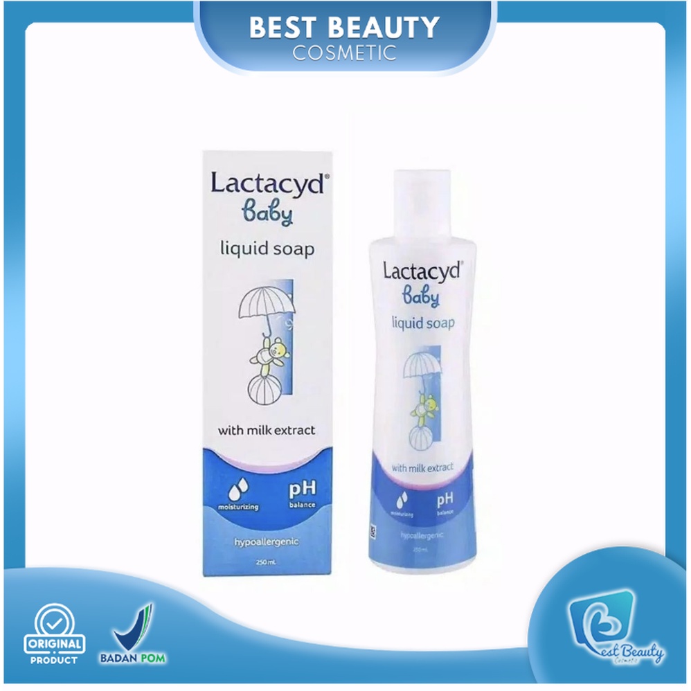 ★ BB ★ Lactacyd Baby Body &amp; Hair Wash Gentle Care - Liquid Soap 60ml - 150ml - 250ml