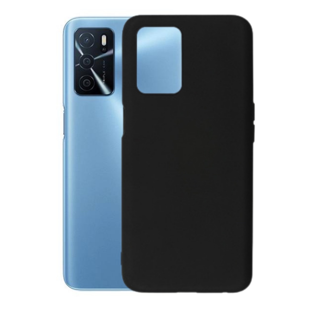 Oppo A16 Casing Ultra Slim Hitam Polos
