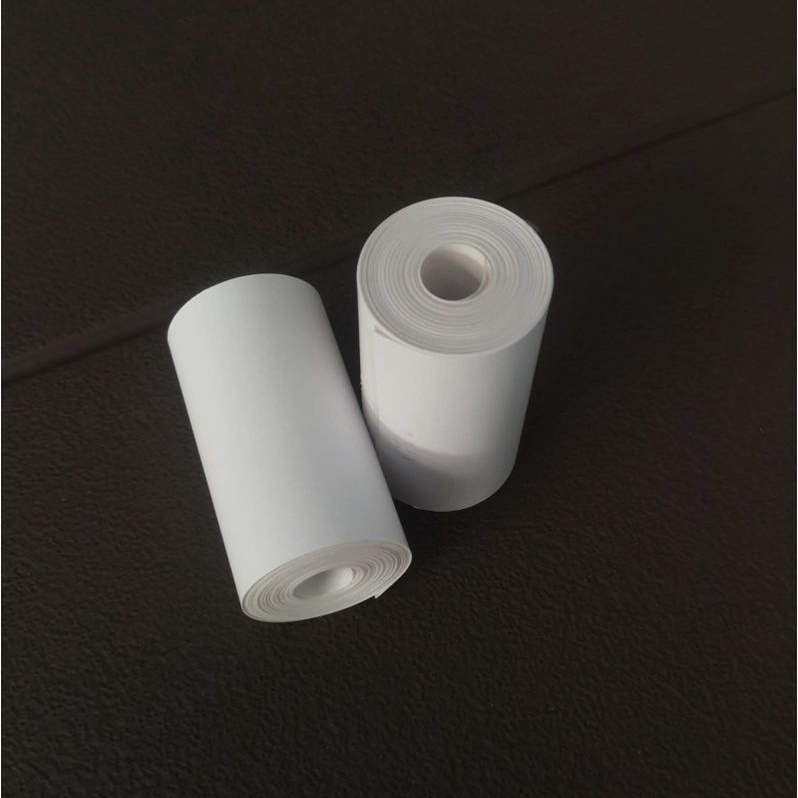 

Kertas Sticker Thermal 58mm x 30mm 58 x 5 meter cocok untuk printer Label 58MM - Kertas Stiker Thermal 57x30 58x30 58/57mm x 5 meter kertas termal
