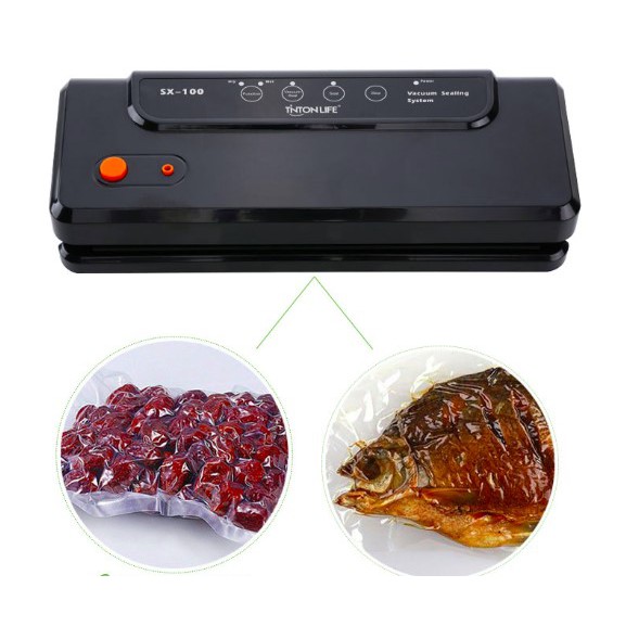 Mall Pompa Vacuum Sealer Multifungsi - SX-100 - Black