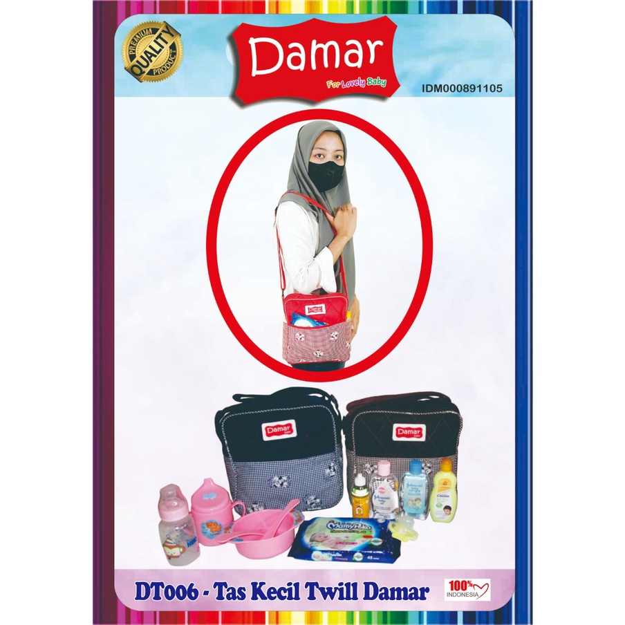 Tas Bayi Traveling Praktis Simpel Ringan / Tas Kecil Bayi Damar murah - DT006