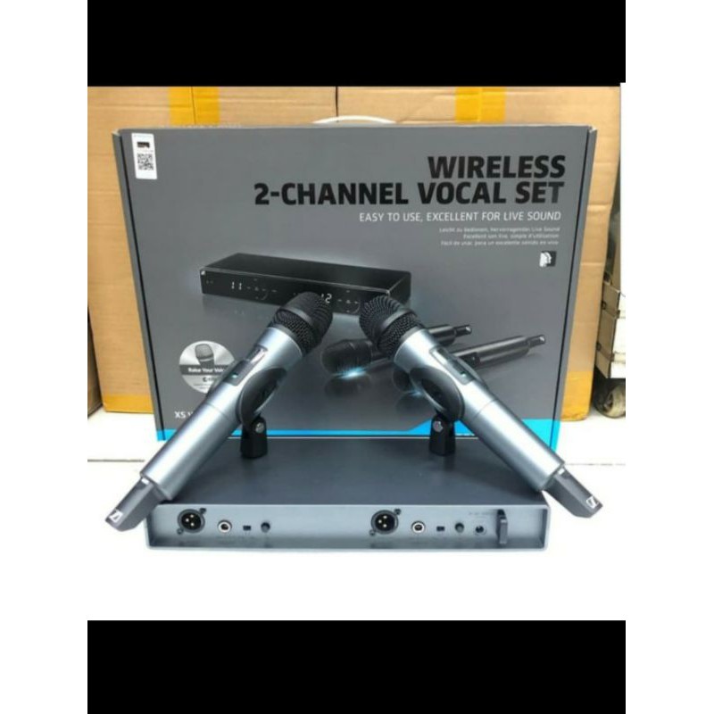 Mic Wireless SENNHEISER XSW-1 835 dual Handheld Microphone ORIGINAL