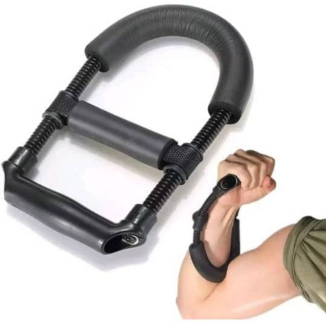 Power Wrist Exercise Alat Olahraga Pergelangan Tangan Hand Grip Fitness Gym Otot Lengan