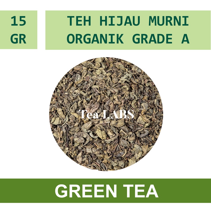 

Green Tea Organic Grade A / Teh Hijau Organik / Standing Pouch