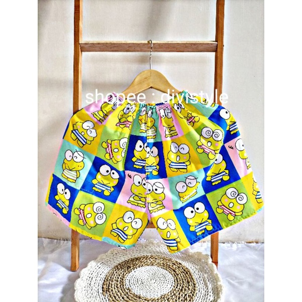 CELANA KOLOR | CELANA SANTAI | CELANA MURAH | GROSIR CELANA PENDEK BOXER PRIA / WANITA DEWASA-Keropi