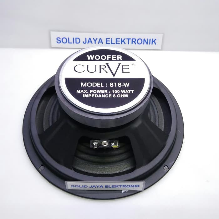 Speaker Curve 8 INC 8&quot; Speaker Woofer Curve 8Inc 818-W Speaker Woofer