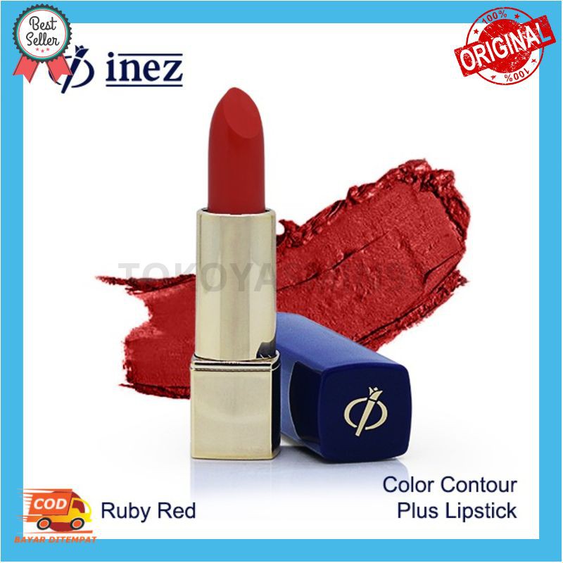 Inez Color Contour Plus Lipstick 29 Pilihan Warna (2) New Case Murah