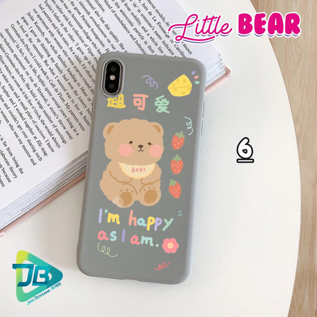 Softcase LITTLE BEAR Oppo A37 Neo 9 A83 F1s A59 F11 Pro Reno 2 2z 2f JB4383