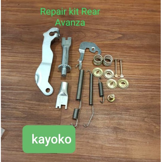 BRAKE LEVER KIT LH-REPAIR KIT REM BELAKANG AVANZA/XENIA KIRI