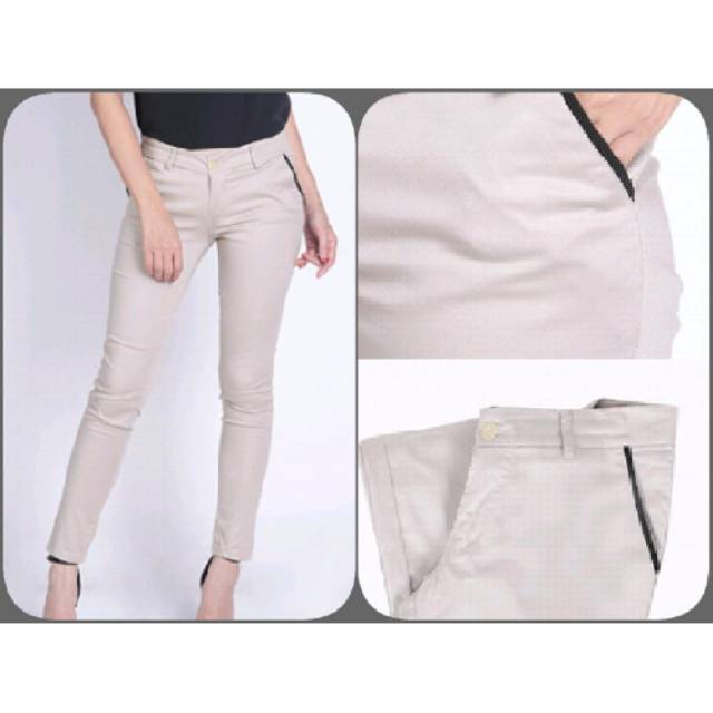  Celana Chino Wanita Shopee  Indonesia