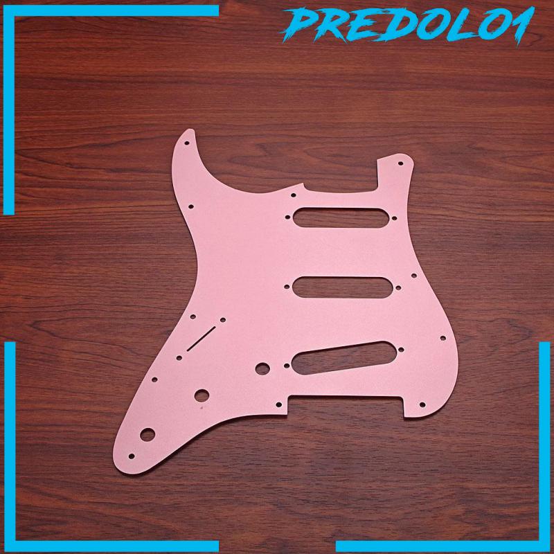 [PREDOLO1] Aluminum Alloy SSS Guitar Pickguard Accesssories Pickups for ST Guitar Gifts