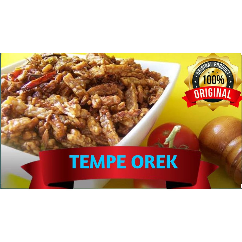 

tempe orek murni kering tanpa kacang dan teri