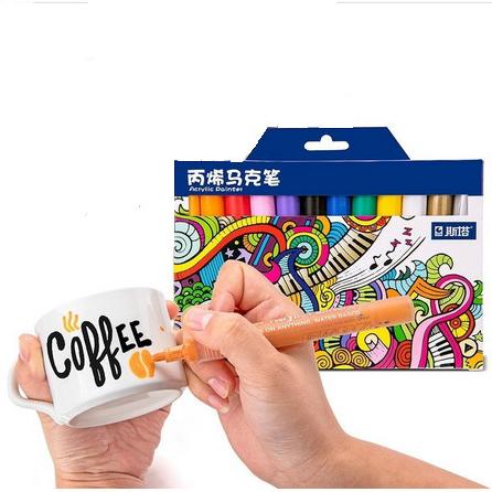 

Acrylic Paint Marker Pen for Ceramic/Rock/Glass/Porcelain/Wood/Fabric