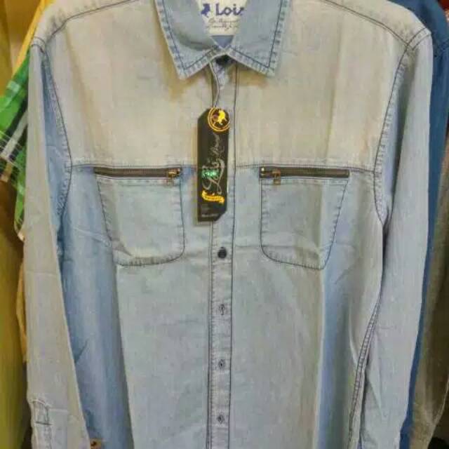 Kemeja lengan panjang lois original