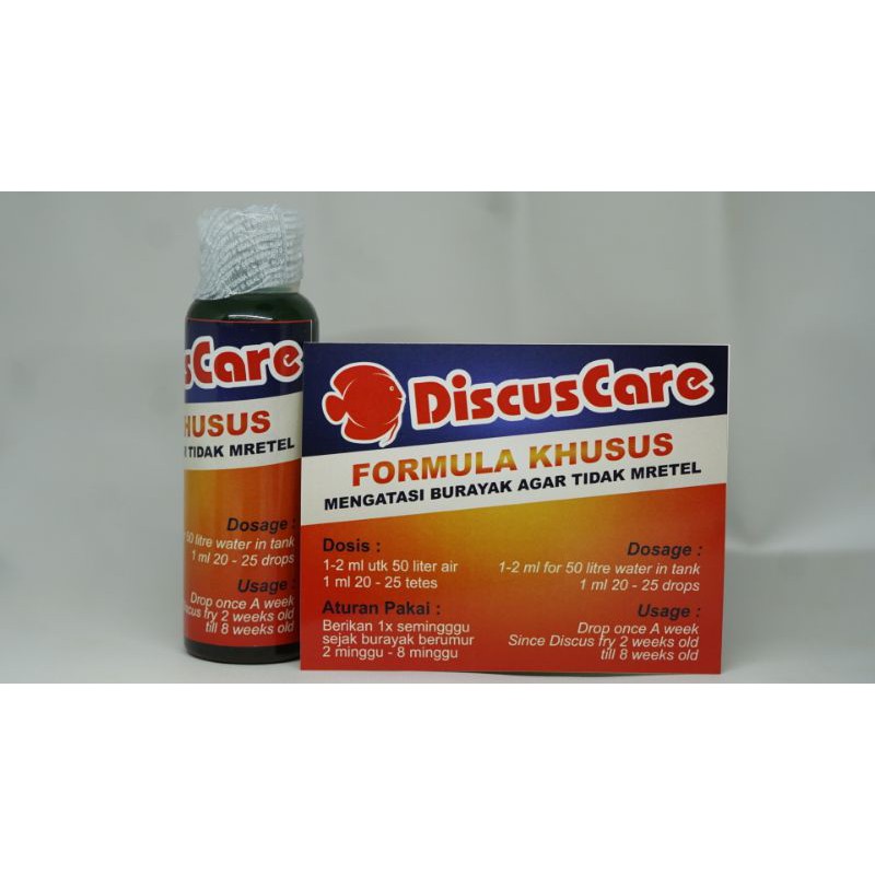 Obat ikan Discus buat burayak agar tidak meretel mati