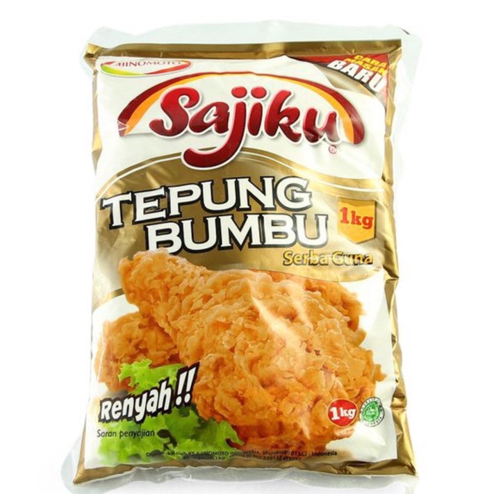 

sajiku tepung bumbu 900g