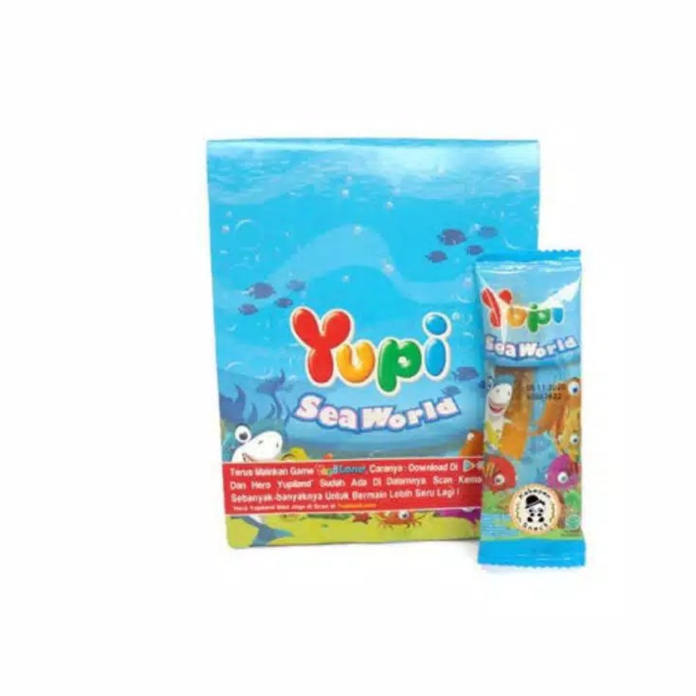 

Yupi Sea World 1 Box isi 24 Pcs