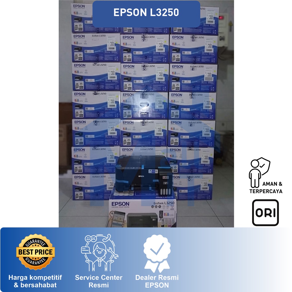 PRINTER EPSON L3250 L-3250 L 3250  PENGGANTI L3150 WiFi Direct A4 Print Scan Copy